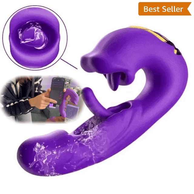 🎀Unleash 2026’s Ultimate Pleasure 🎀G-Spot Vibrator Female Sex Toy, featuring 7 slapping vibration modes and 5 licking/sucking modes🎀