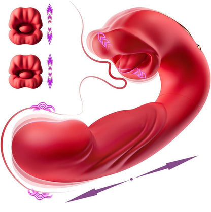 🎀Unleash 2026’s Ultimate Pleasure 🎀G-Spot Vibrator Female Sex Toy, featuring 7 slapping vibration modes and 5 licking/sucking modes🎀