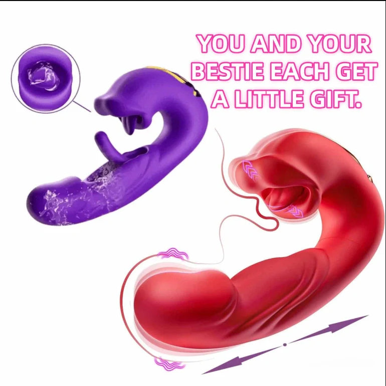 🎀Unleash 2026’s Ultimate Pleasure 🎀G-Spot Vibrator Female Sex Toy, featuring 7 slapping vibration modes and 5 licking/sucking modes🎀